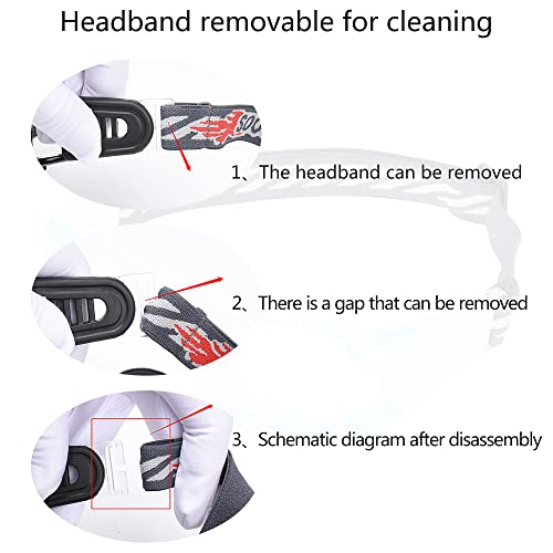 Soogree Sport Goggles Glasses Racquetball Goggles Basketball Soccer Football Sports Protective Goggles Men Women (Blue Grame White Pad) #TOP3