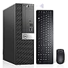 Dell OptiPlex 7060 Windows 11 Pro – Computadora de escritorio SFF, Intel 8ª generación i7-8700 Hexa Core, 32 GB DDR4 Ram nuevo 1TB NVMe M.2 SSD, AX210 WiFi 6E integrado y Bluetooth 5.2, nuevo teclado
