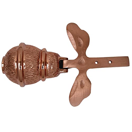 Scexports Copper Solid Brass Bumblebee Door Knocker For Front Door 4X5X2 Inches Handmade Delightful Detail Sturdy At Affordable Price. Unique Pear Shape Easy To Install. Symbol Of Good Fortune #TOP5