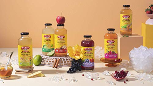 Bragg Organic Apple Cider Vinegar, Grape and Acai, 16 oz (Pack of 2)