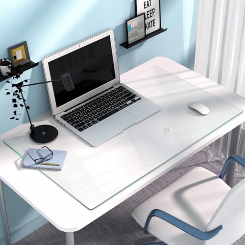 Yuzeyurun Tempered Glass Desk Pad, 24