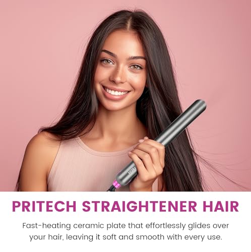 Plancha de Pelo Cerámica Pritech TA-2340 1 pulg miniatura 2