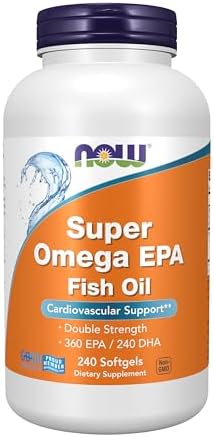 NOW Foods Supplements, Super Omega EPA, 360 EPA / 240 DHA, Molecu...