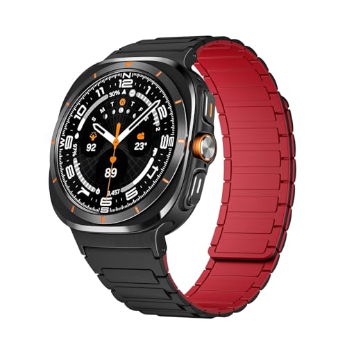 Bracelet magnétique silicone pour montre galaxie 7 Ultra 47mm boucle rapide