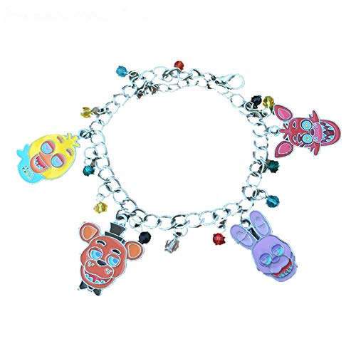 Ayjbdgr Universe Of Fandoms Anime Cartoons Horror Night Freddy Charm Bracelet Gifts For Women Girl #TOP1