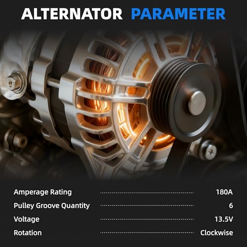 373003L060 Alternator Compatible with Kia Telluride 2020-2022, Hyundai Palisade 2020-2023, Replace# 37300-3L060,2722099,601-10129,373003L060 by DENSLELE - Image 3