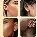 Hypoallergenic Flat Back Earring Sets for Multiple Piercing Sterling Silver Small Huggie Hoop Earrings for Women Surgical Stainless Steel FlatBack Silver Stud Earrings Trendy Cartilage Earring Stacks