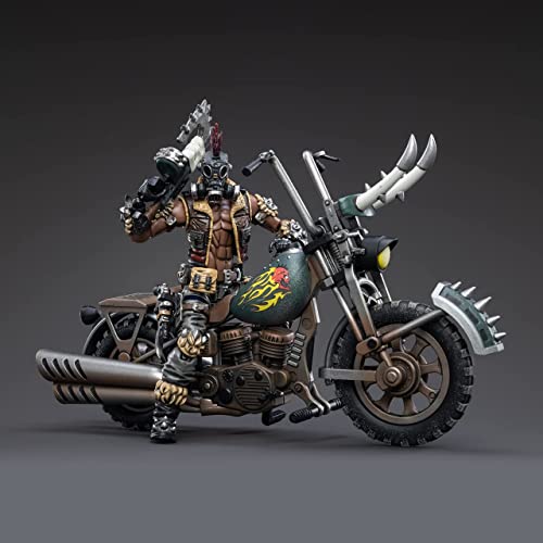 Joytoy 1/18 Action Figure And Motorcycle The Cult Of San Reja Collectible Military Model(Logan And Hell Walker H20) #TOP3