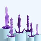 Silicone Male Exercise Silica Mineral Plug Kit Comfortable Long-Term Wear Toy for Women Men FQoVj47-16
