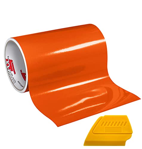 Vinyle adhésif Oracal 651 orange pour décoration intérieure et objets personnalisés