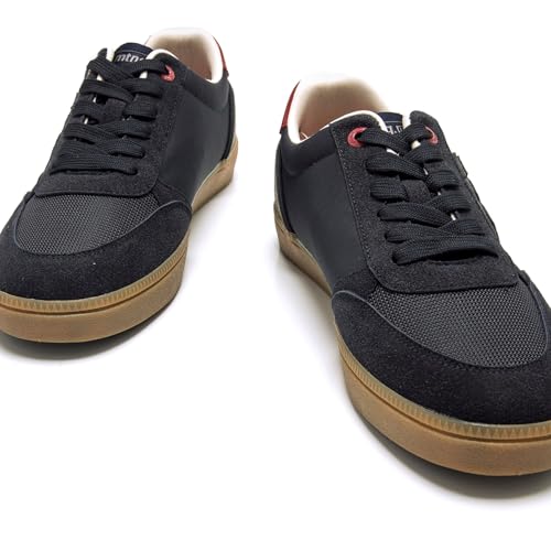 Mtng Para Hombre. 84826 Zapatillas Napoli Marino (40), Tela, Plano, Cordones, Casual - 4