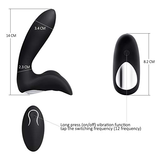 amal Plug Estimulador do ponto G Masculino Massageador de Próstata Estimulador de Próstata Recarregá