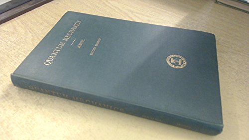 Quantum Mechanics 0408650001 Book Cover