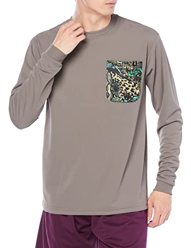SPALDING(スポルディング) バスケットボール ロングスリーブTシャツ ビーストポケット SMT211170 アッシュブラウン XXLサイズ バスケ バスケット