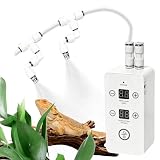 Beregnungsanlage Terrarium Smart Reptilien Luftbefeuchter mit Timer mit Timer und Sprühdüsen 360 °Verstellbare Terrarium Vernebler Luftbefeuchter für Regenwald Terrarien Amphibien Reptilien Pflanzen