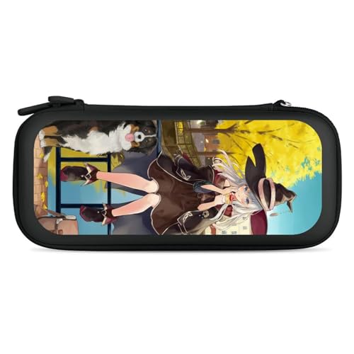 Nintendo SwitchΉ UUki n[hP[X ̗X CCi Switch / SwitchL@elfΉ ϏՌ hh Sʕی ^ e LOP[X Q[J[h 15[ Black-style