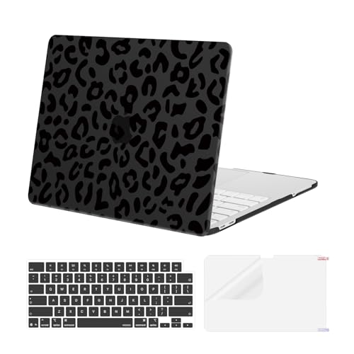 MOSISO Leopard Grain Hard Case Compatible with MacBook Neo 13 inch