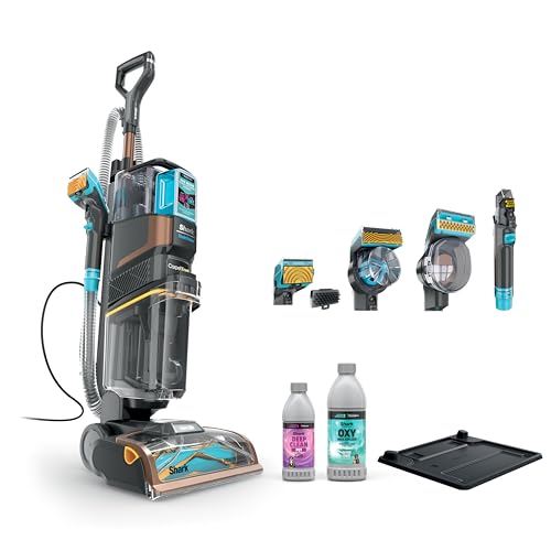 Shark CarpetXpert HairPro | Upright Carpet, Area Rug & Upholstery Cleaner | StainStriker Handheld Tough Stain Remover & Onboard Self Clean | Pet Hair Pickup & Odor Removal | 4 Tools | Copper | EX301