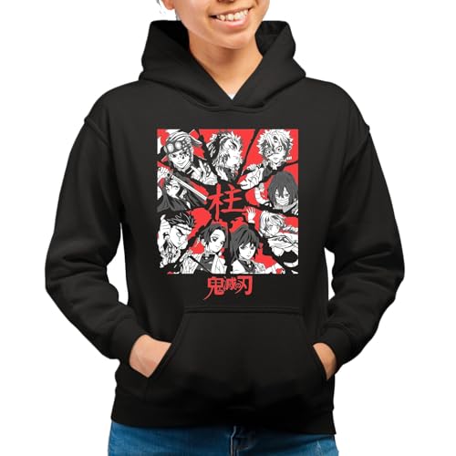 the Fan Tee Sudadera Adulto con Capucha de Mujer Dibujos Animados Demon Cazadores de Demonios, técnicas de respiración, Silencio del Agua, Danza del Dios del Fuego 019 XXL