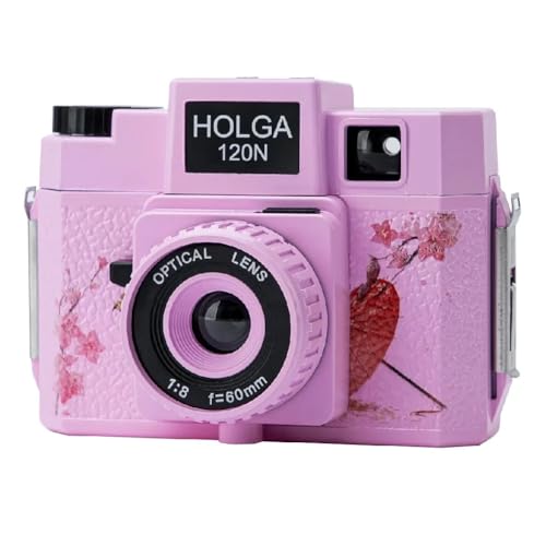 Holga - Holga 120N Pink Blossom Lomo Medium Format Film Camera