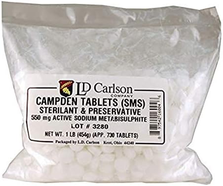 LD Carlson - Sodium Campden Tablets - 1 lb