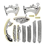 ARSTAK 12PCS Engine Timing Chain Kit Compatible with Audi A6 A8 Quattro, S4, S5, Q5, Q7, SQ5, 2012-2016 3.0T V6-DOHC