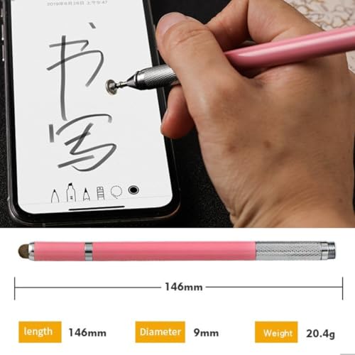 Caneta Celular Tablet Touch Screen Ponta Fina Desenho Android 3 em 1