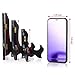 Tatuo 4 Packs Wooden Display Stand Decorative Plate Stands for Display Picture Frame Stand Holder Easels (5 Inch and 6 Inch, Black)