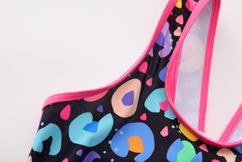 Image of Girls One Piece Unicorn Swimsuit Mermaid Swimwear Rainbow Bathing Suit
