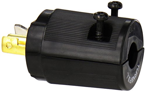 Hubbell Hbl7594V Locking Plug, Midget 15 Amp, 125V, Ml-2P #TOP1