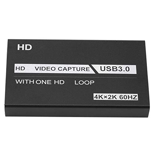 Carte de capture vidéo USB 3.0 1080p 60 fps compatible HDMI 4K Sn Appareil de capture de jeu pour OBS Capturing Carte de jeu en direct