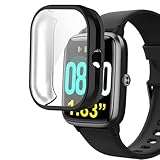 smaate Watch Cases compatible with GRV FC1 1.83” Smart Watch, TPU Case with Screen Protector, Protecting Body & Screen