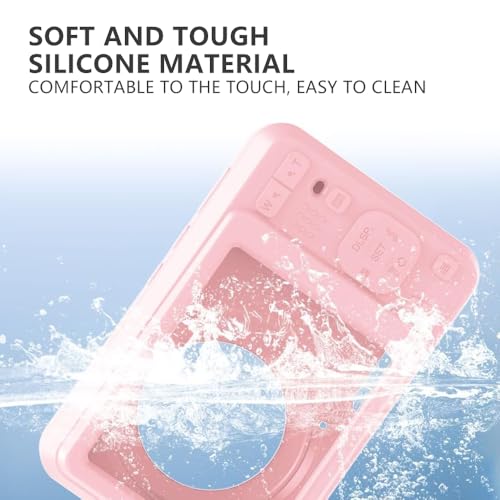 Image of Case for KODAK PIXPRO FZ55 Case, Soft Silicone for KODAK PIXPRO FZ55 - Anti-Scratch Slim Fit Lightweight Protective - pink