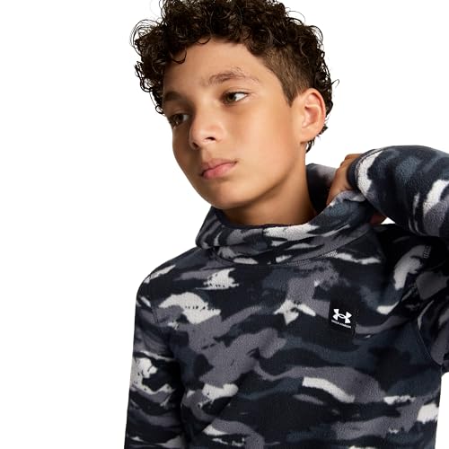 Image of Under Armour Boys' Pullover Hoodie Sweatshirt, Soft & Comfortable Fleece, Outdoor Collection