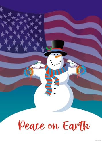 Stonehouse Collection SԔƐ̃NX}XJ[h ? AJe[}̃zf[O[eBOt ? 5x7 VOJ[h č (Peace on Earth)