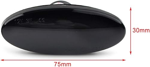 Miniatura 6 de GZYF Indicadores de señal de giro secuenciales automáticos para automóvil, luz de marcador lateral para Nissan Cube, Juke, Leaf, Micra K12K13, Note