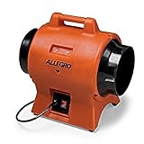 Allegro Industries 9539-12 Industrial Plastic Blower, 12