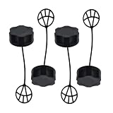 4 Stück TA-Kappe for Gasölleitungen, passend for Hna GX35 GX31 GX25 GX22 Motor Motor Strimmer...