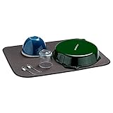 PULITO: più assorbente di un normale canovaccio da cucina, il panno sgocciola stoviglie mantiene il kitchen top asciutto e pulito. Idoneo per asciugare delicati calici di vino, posate d'argento, pentole in ceramica e coltelli da chef.