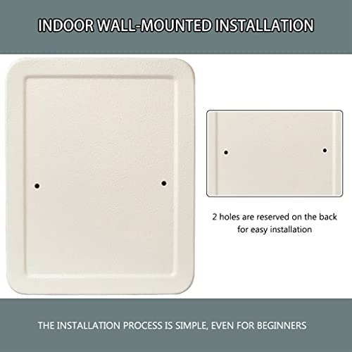 Llavero de gran capacidad para 20 llaves, elegante armario de llaves, versátil con cerradura opcional, solución perfecta para ahorrar espacio para el hogar y la oficina