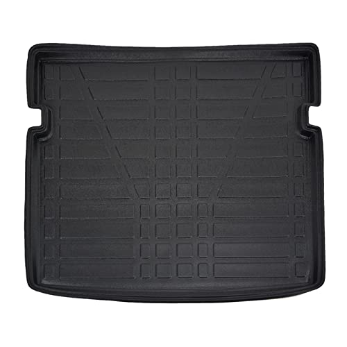 J&J AUTOMOTIVE | Tapis De Coffre sur Mesure pour Duster 4WD 4X4 2010-2017 Noir Antidérapant Bord Haut Toutes Saisons Adapté Animaux de Compagnie
