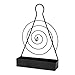 Tianbi Support de Bobine de Moustique en Spirale Étagère de Bobine de Moustique en Spirale Rétro en Fer Étagère à Encens à La Maison en Bois de Santal Répulsif Contre Les Insectes