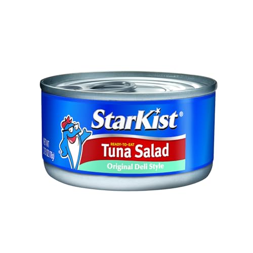 StarKist Snack-To-Go Ready to Eat Meals Tuna Salad Kit, 3.6 oz (1 Pack) Classic Tuna Salad with Crackers Kit