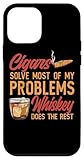 Cigar Smoker Cigar Lover Gift | Funny Whiskey Cigar Case for iPhone 12 mini