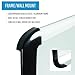MasterVision MVI Series Magnetic Porcelain Dry Erase Board, Easy Clean, Scratch Resistant Wall Mounting Whiteboard, 48