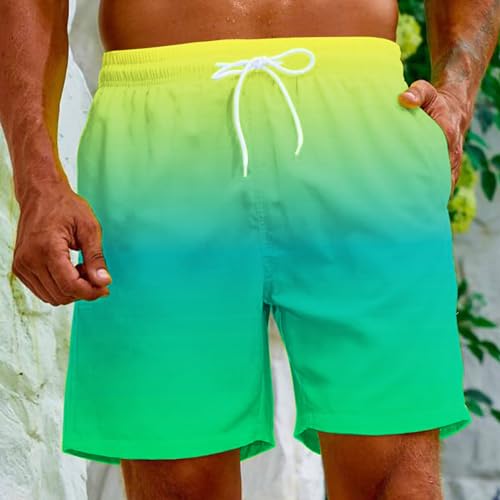 Muscularfit Mens Swim Trunks 5 Inch No Liner Beach Surfing Board Shorts Drawstring Quick Dry Bathing Suit Summer Beach Shorts2