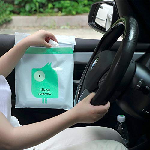 image for N/H Disposable Car Trash Bags， Ragecraft Special Biodegradable Stick