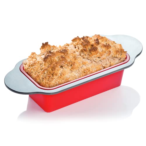 Boxiki Kitchen Silicone Loaf Pan For Baking Bread, Non Stick Large Bread Pan Made Of Bpa-Free Silicone - Baking Bread Pan Perfect For Banana Bread, Sandwich Bread, Pound Cake And Meatloaf #TOP4