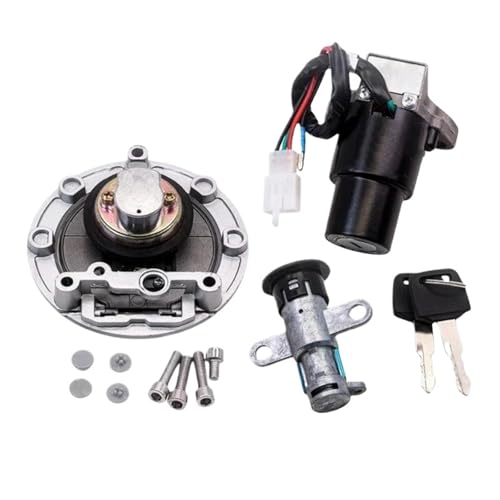Evita fugas con la tapa del depósito de gasolina e interruptor para Yamaha TZR250 1KT 3