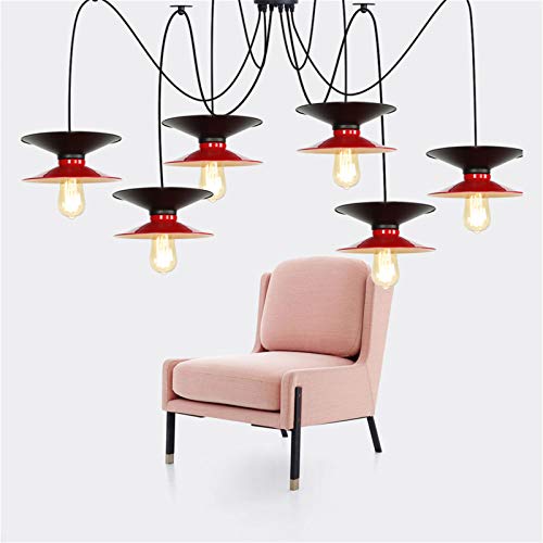 HNVBDOPAE Lampe Araignée de Plafond Multi-bras pour Grand Salon
